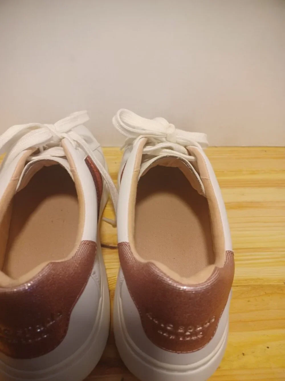 Kate Spade Leather Stripped Keswick Sneakers